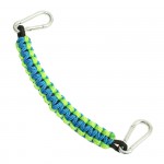 Removable handle - Blue and Neon Green