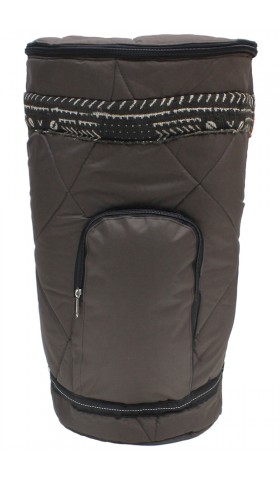 MALI DJEMBE CASE LIGHTWEIGHT BROWN