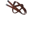 DJEMBE SHOULDER STRAP BROWN