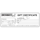 DRUMSKULL DRUMS GIFT CERTIFICATE