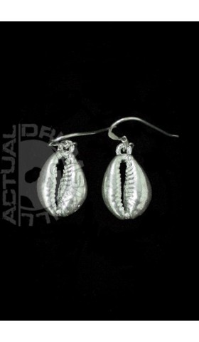 JEWELRY - EARRINGS - LARGE COWRIE SHELL