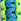 Blue & NeonGreen