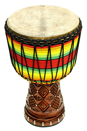 Rope Wrapped Djembe
